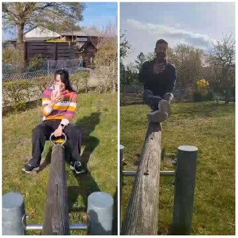 Seesaw Fun with Phone Usage
