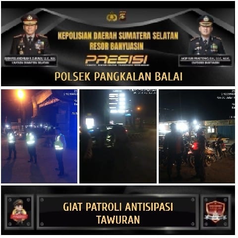 Police Officers on Night Patrol