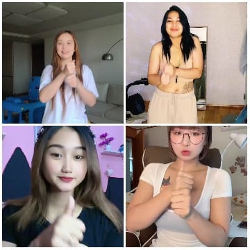 Women Engaged in Online Video