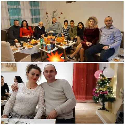 Gathering with Food and Decorations