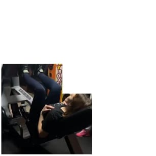 Leg Press Machine Workout in Gym