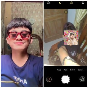 Smiling with Sunglasses and Phone