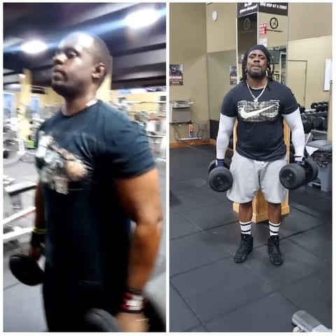 Focused Workout with Dumbbells