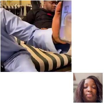 Person Holding Phone on Couch