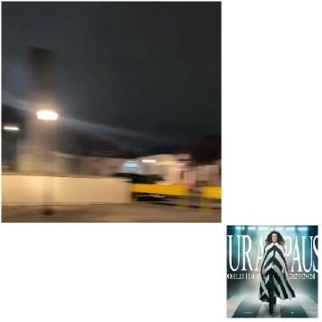 Blurred Night Street Scene