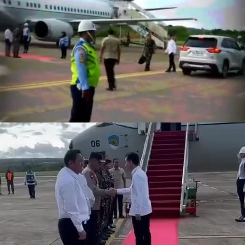 Welcoming Ceremony at the Airport
