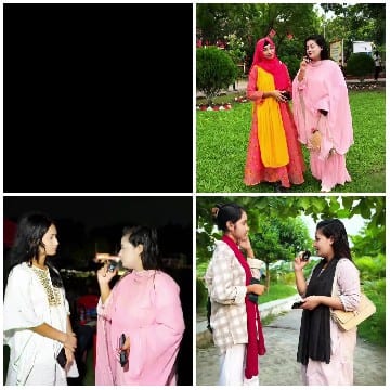 Traditional Attire on Grass