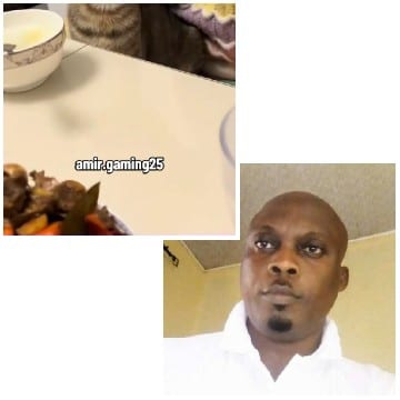 Table Setting and Man Indoors