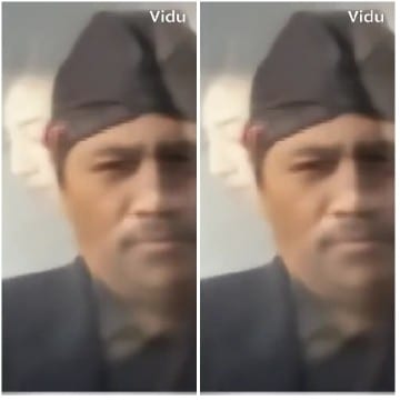 Blurred Portrait with Ghosting Effect