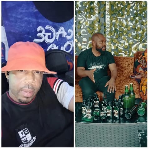 Conversations on Sofa with Bottles
