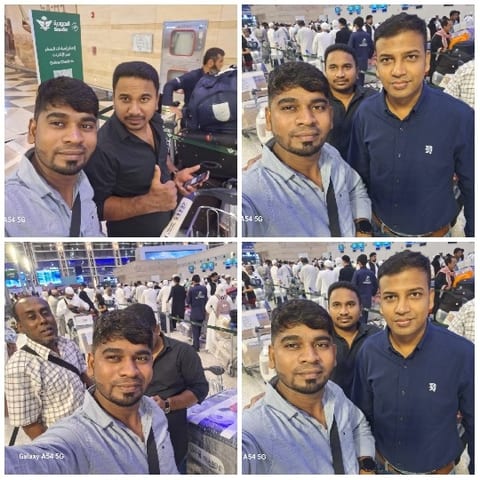 Group Selfies at Public Event