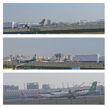 Airplanes on Airport Runway