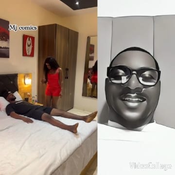 Bedroom Humor with Artwork