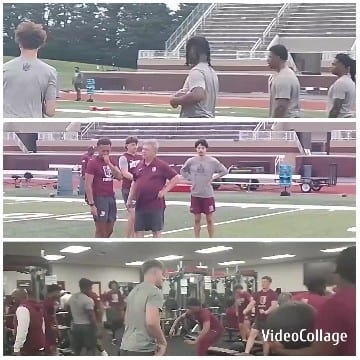 Group of People in Sports Training