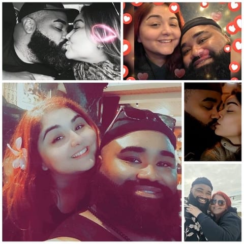 Couple in Affectionate Poses