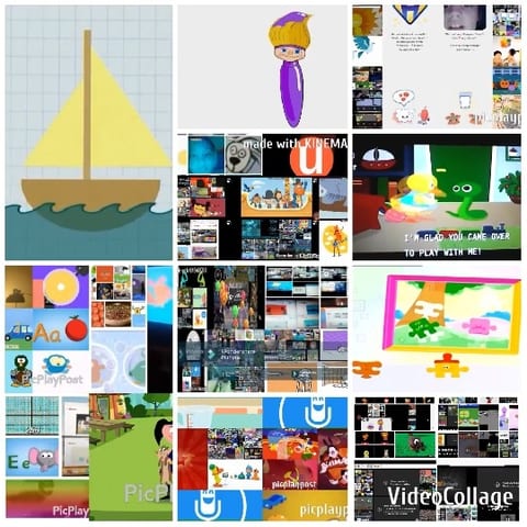 Cartoon Scenes and Characters