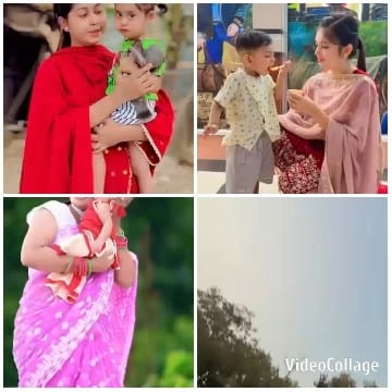 Women Caring for Children Outdoors