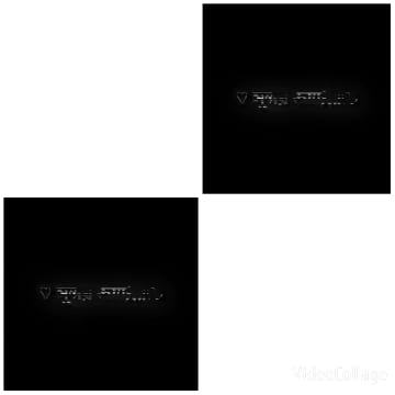 Text on Black Background