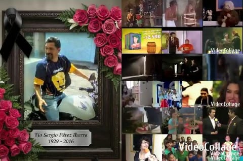 Memorial for Tío Sergio on Motorcycle