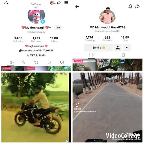 TikTok Profiles and Outdoor Views