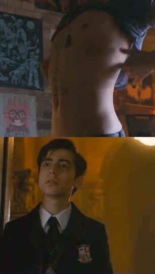 Tattoos Revealed and School Uniform