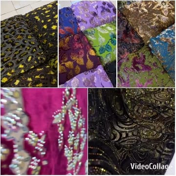 Intricate Patterns on Colorful Fabrics