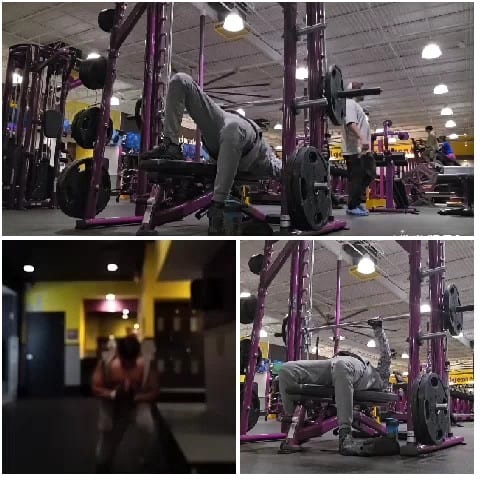 Weightlifting in a Public Gym