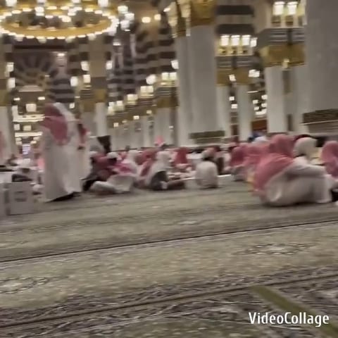Interior of a Large Mosque