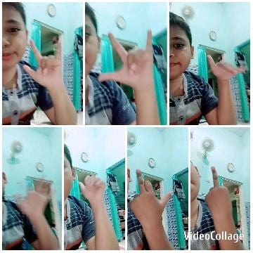 Child Gestures in a Room
