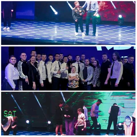 Stage Performance with Multiple Scenes