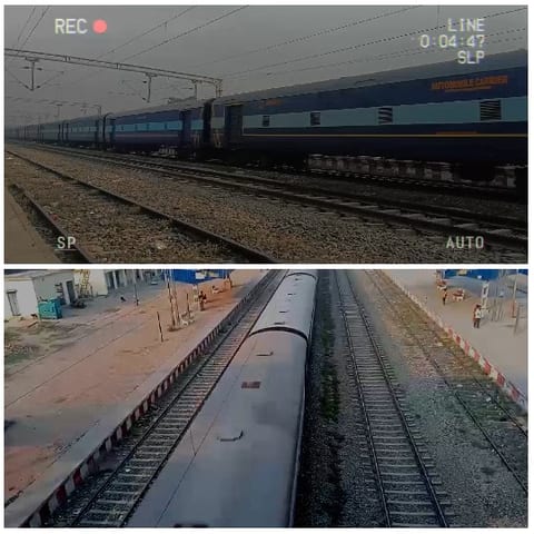 Train and Railway Track Perspectives