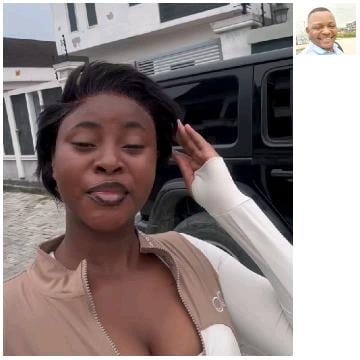 Woman Taking Selfie by Black Vehicle