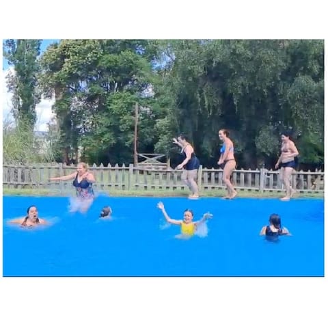 Fun Times at the Swimming Pool