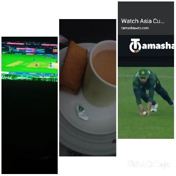 Cricket Match and Tea Time