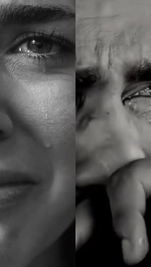 Close-Up Faces with Emotional Expressions