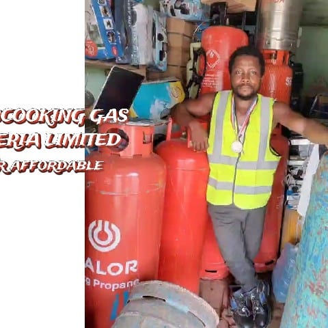 Man with Gas Cylinders