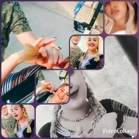Braided Hair And Hand Holding