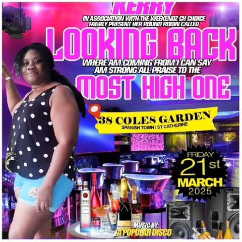 Event Poster for Looking Back