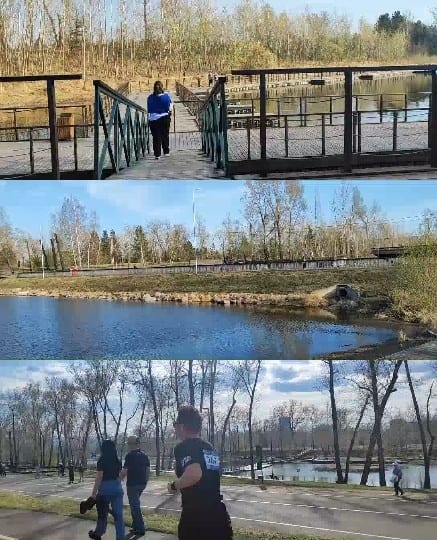 Bridge View and Jogging Path