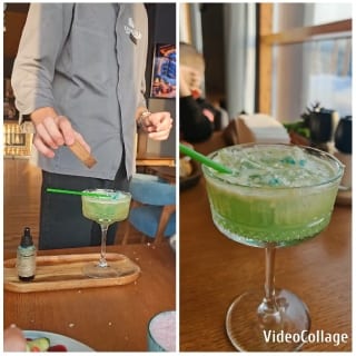 Cocktail Preparation and Close-Up