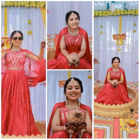 Woman in Traditional Ceremony Outfit