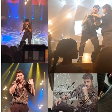 Man Performing on Stage