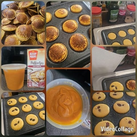 Making Small Pancakes Process