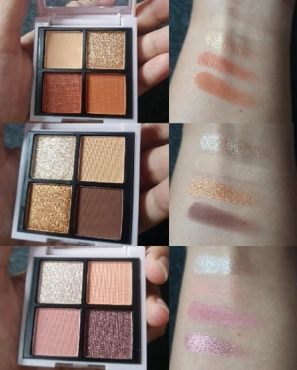 Eyeshadow Palette Swatches
