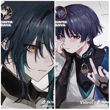 Anime Characters in Different Styles