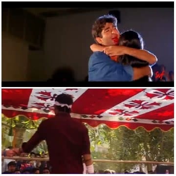 Hugging Friends and Boxing Scene