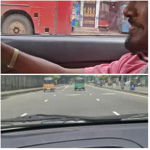 Driving Through City Streets