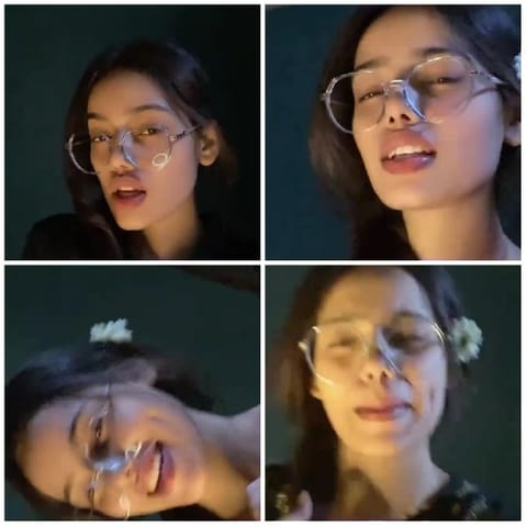 Expressions of a Person with Glasses