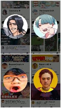 Profile Pictures on Video Platform
