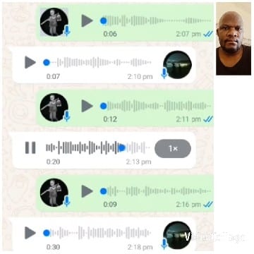 Messaging App Voice Messages